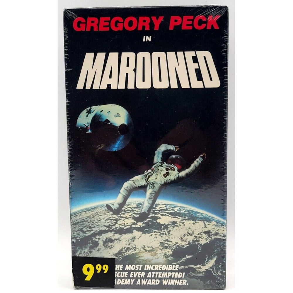 MAROONED SEALED VHS MOVIE GREGORY PECK